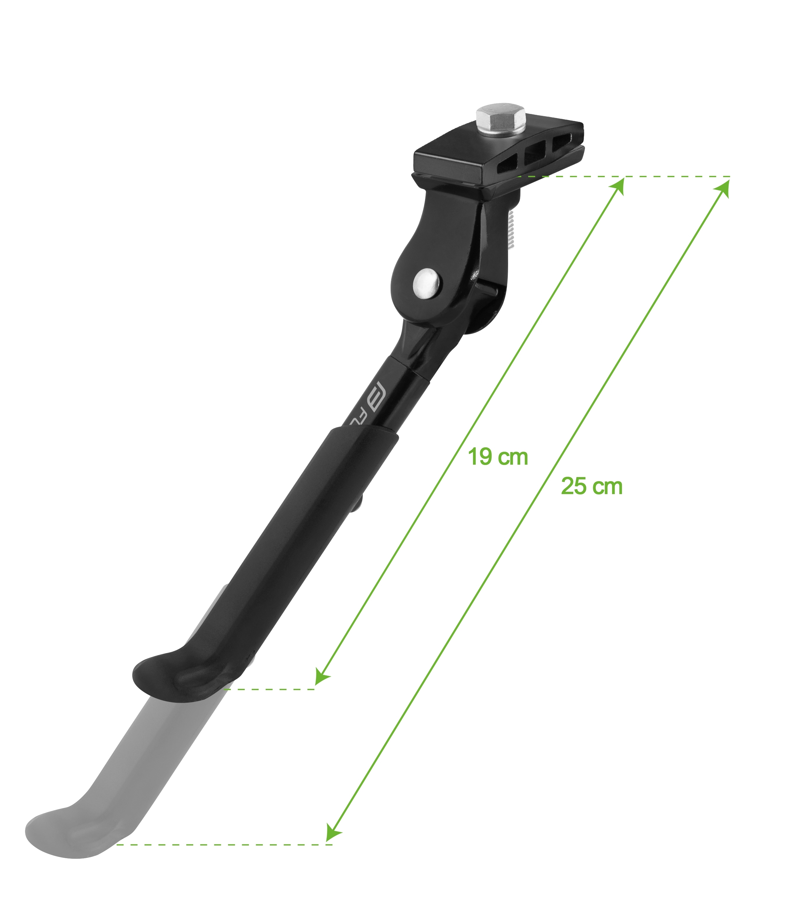 stojan FORCE 12-20" Al pod rám +protikus,černý
