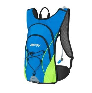 batoh FORCE BERRY ACE PLUS 12L+2L rez., modro-fluo